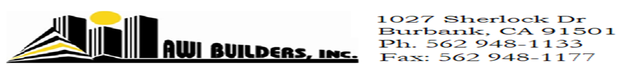 Awi Builders, Inc Logo