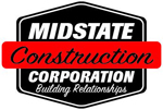 Midstate Construction Corp. Logo